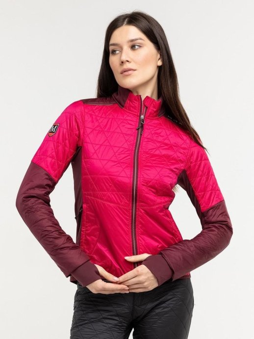 Куртка стеганая MOAX Royal жен. MX314270/96000 брусничный в Санкт-Петербурге