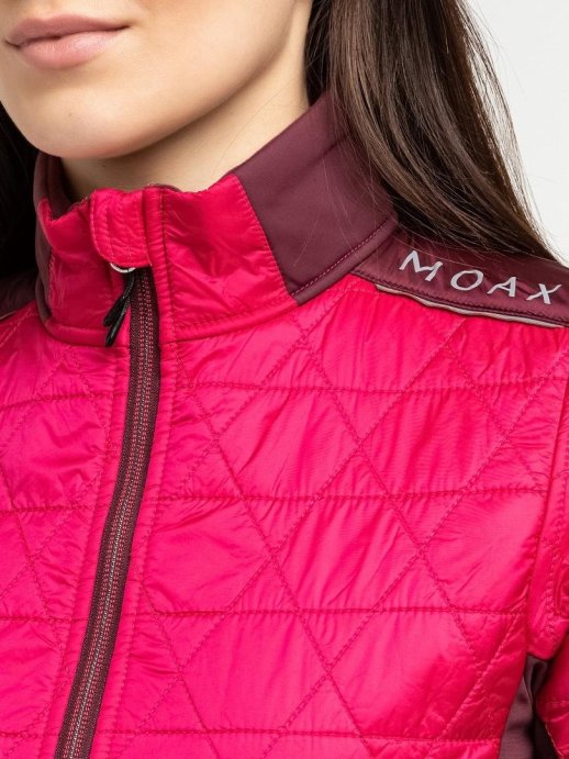 Куртка стеганая MOAX Royal жен. MX314270/96000 брусничный в Санкт-Петербурге