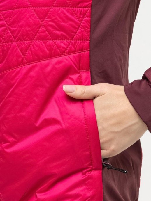 Куртка стеганая MOAX Royal жен. MX314270/96000 брусничный в Санкт-Петербурге