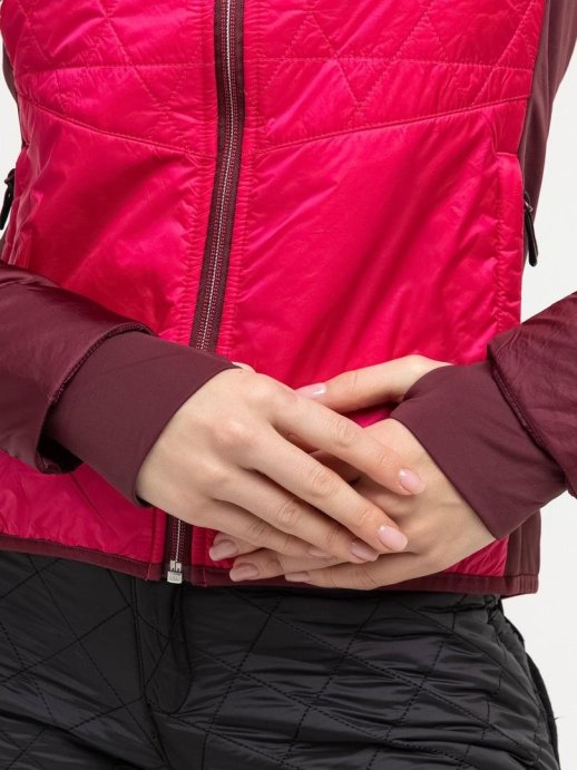 Куртка стеганая MOAX Royal жен. MX314270/96000 брусничный в Санкт-Петербурге