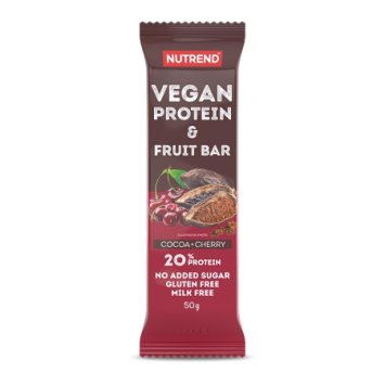 Батончик Веган Протеин Фрут Бар / Vegan Protein Fruit Bar 50гр. Nutrend