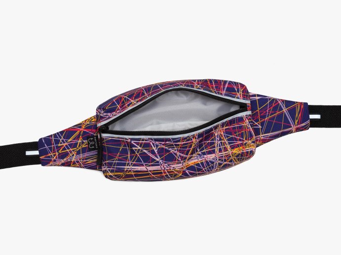 Сумка Enklepp Marathon Waist Bag (scribble purple) в Санкт-Петербурге