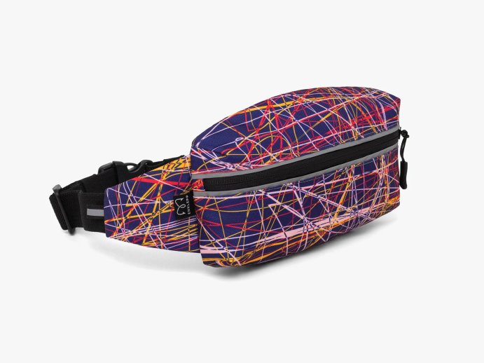 Сумка Enklepp Marathon Waist Bag (scribble purple) в Санкт-Петербурге