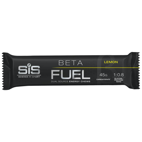 SIS BETA FUEL ENERGY, энергетический мармеладный батончик, вкус Лимон, 60 гр.
