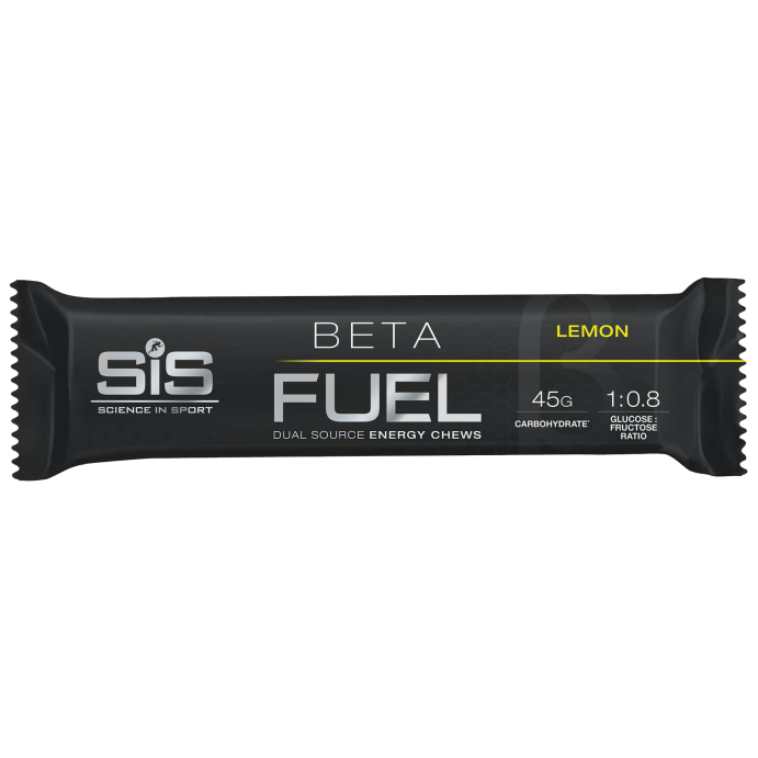 SIS BETA FUEL ENERGY, энергетический мармеладный батончик, вкус Лимон, 60 гр.