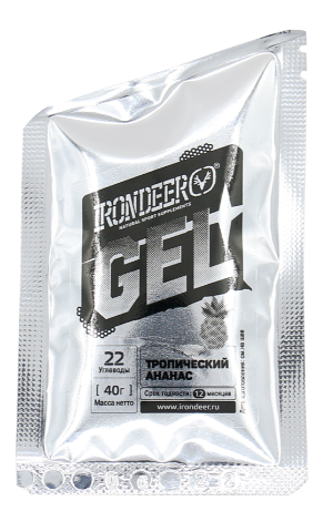 Высокоуглеводный гель IRONDEER GEL 40гр.
