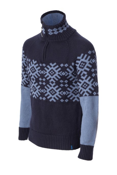Свитер KV+ CORTINA sweater man black\blue 22U160.12 в Твери