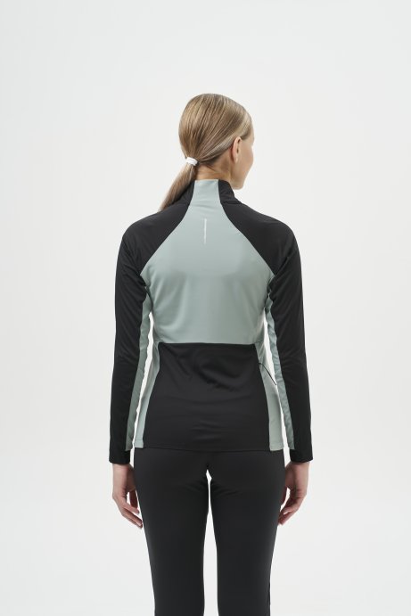 Тренировочная куртка Nordski Race Black/Ice Mint W NSW766906