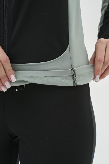 Тренировочная куртка Nordski Race Black/Ice Mint W NSW766906