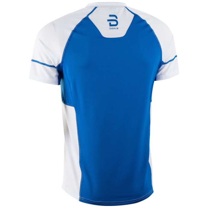 Футболка беговая Bjorn Daehlie 2018 T-Shirt Gear White 332571/13000 в Новосибирске