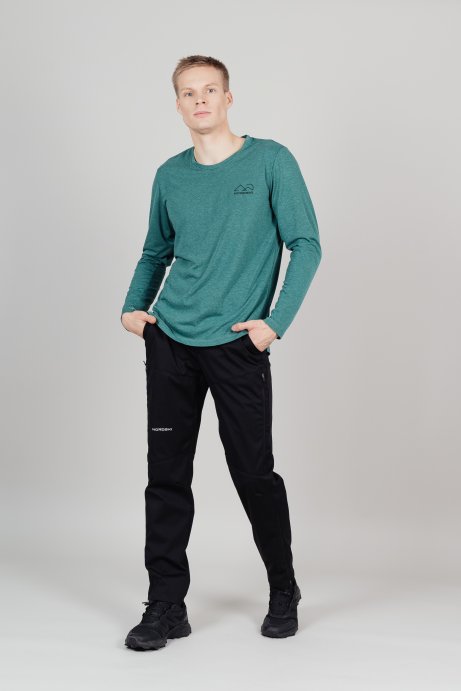 Футболка Nordski Move Alpine Green с длинным рукавом NSM536127