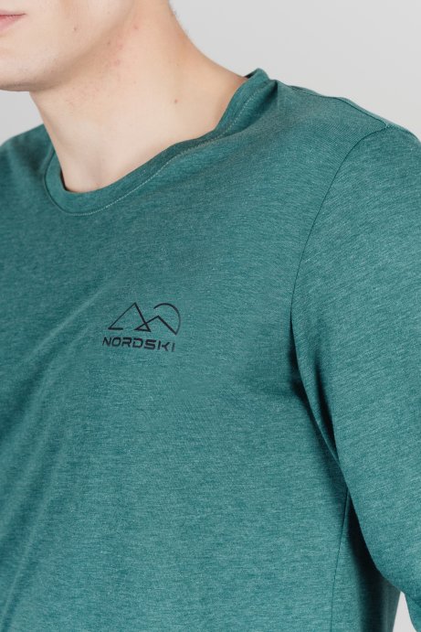 Футболка Nordski Move Alpine Green с длинным рукавом NSM536127
