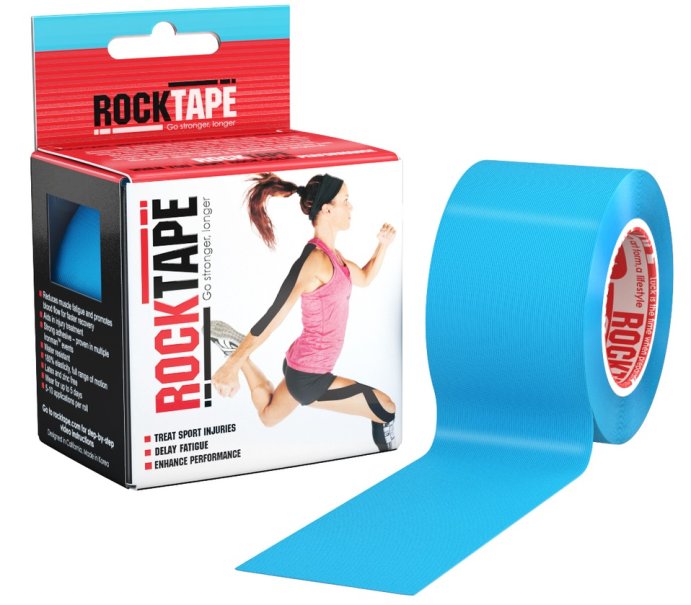 тейп-лента RockTape Classic, 5см х 5м, голубой RCT100-BL-OS в Твери