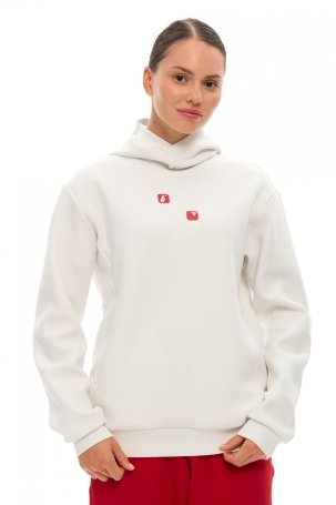Худи Bivium Hug жен. белый
