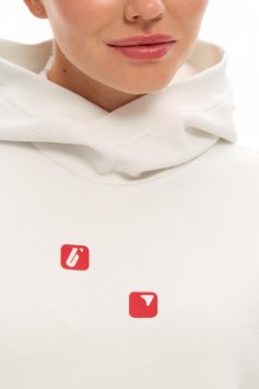 Худи Bivium Hug жен. белый