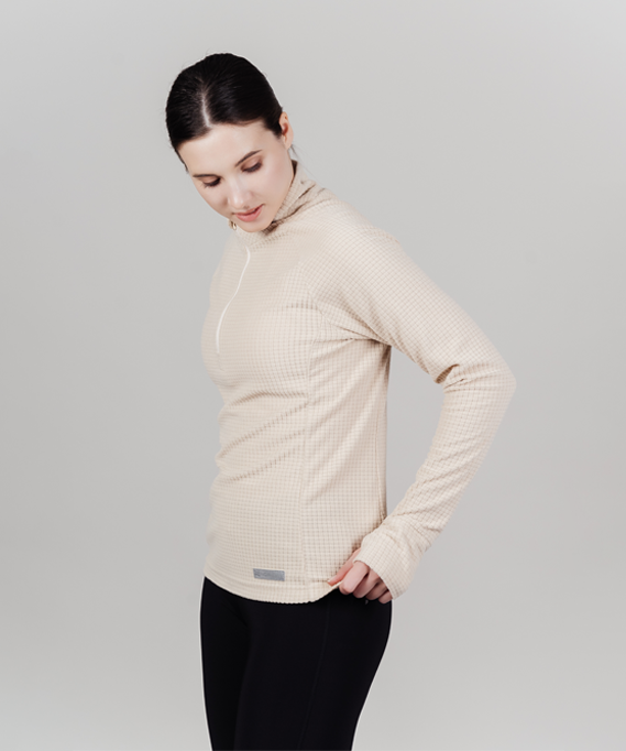 Лонгслив Nordski Pro Energy Beige W NSW975715