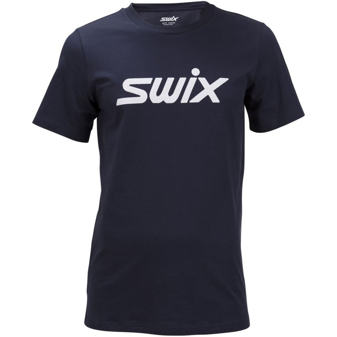 Футболка SWIX big logo муж  темно-синий 40691/75100 в Твери