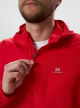 Ветровка Nordski Runway Risk Red NSM343904
