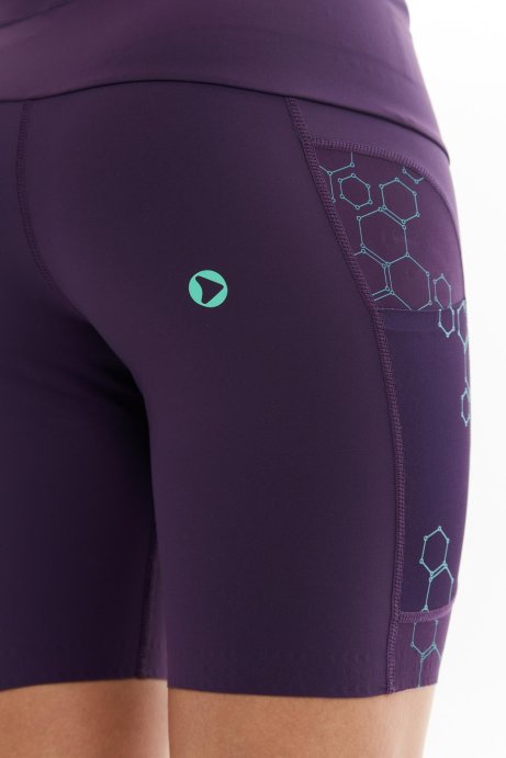 Шорты (спринтерки) Bivium Спринт 3.0 жен. сливовый в Санкт-Петербурге