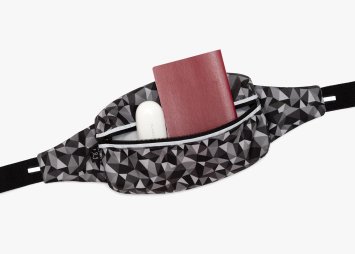 Сумка Enklepp Marathon Waist Bag (black low-poly)