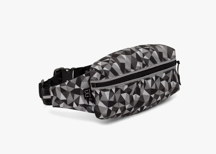 Сумка Enklepp Marathon Waist Bag (black low-poly)