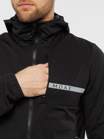Куртка с капюшоном MOAX Dickson Wind муж. MX314221/10001 чёрный