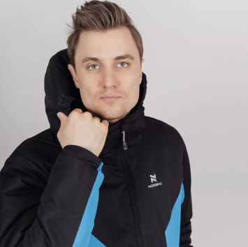 Куртка NORDSKI Base Black/Blue NSM760170