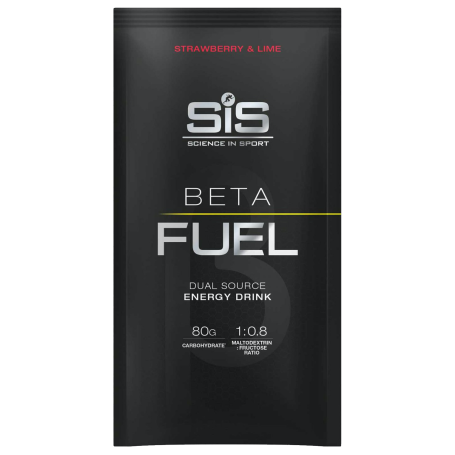 SIS POWDER BETA FUEL, напиток высокоуглеводный в порошке, вкус Клубника&Лайм, 82 гр.