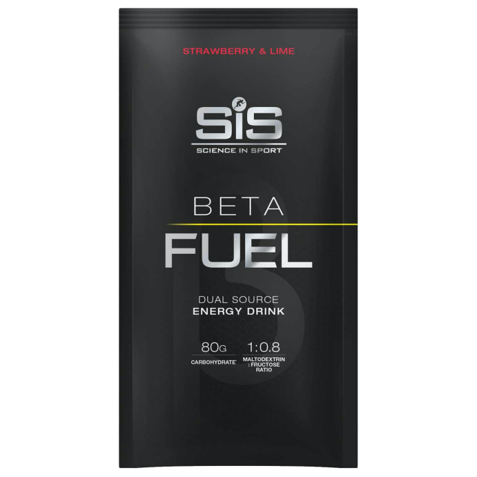 SIS POWDER BETA FUEL, напиток высокоуглеводный в порошке, вкус Клубника&amp;Лайм, 82 гр.