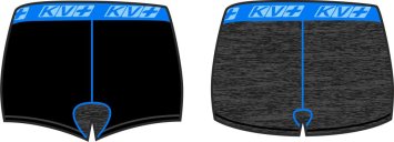 Термотрусы KV+ TENERO women boxer pro-wind-tech, dark grey 21U106.1