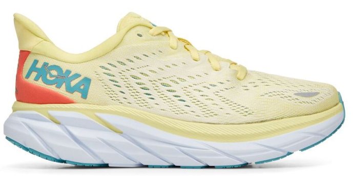 Кроссовки Hoka W CLIFTON 8 Yellow Pear / Sweet Corn