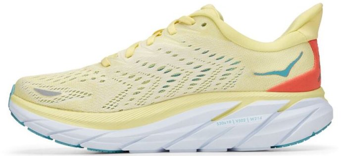 Кроссовки Hoka W CLIFTON 8 Yellow Pear / Sweet Corn