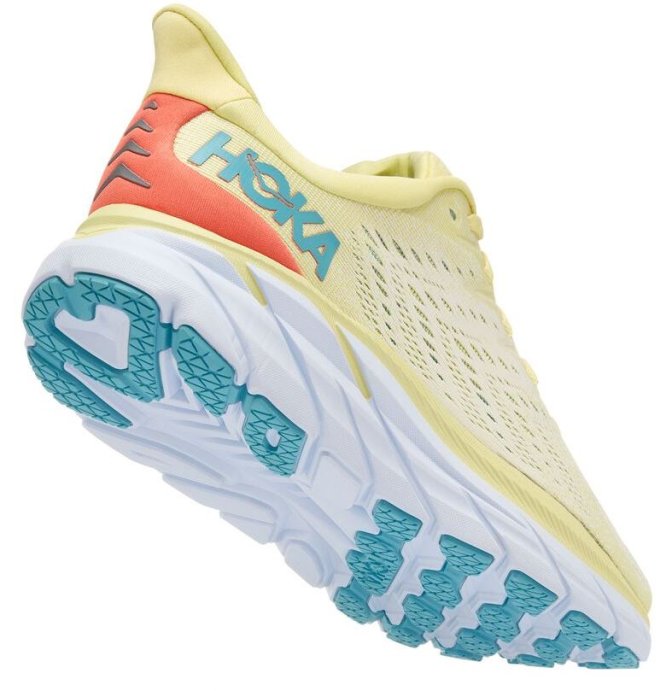Кроссовки Hoka W CLIFTON 8 Yellow Pear / Sweet Corn