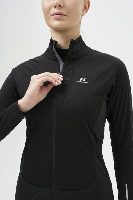 Тренировочная куртка Nordski Race Black W NSW766100