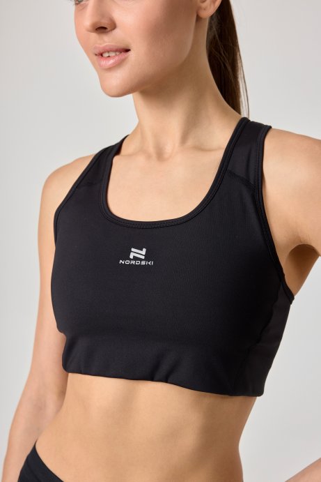 Топ Nordski Pro Bra 2.0 Black W NSW277100