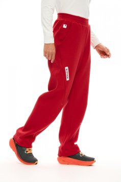 Брюки хлопковые Bivium Hug жен. красный