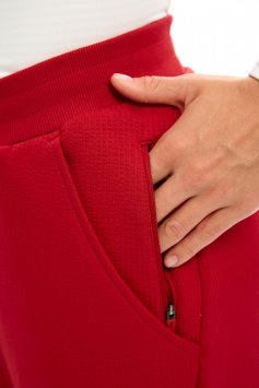 Брюки хлопковые Bivium Hug жен. красный