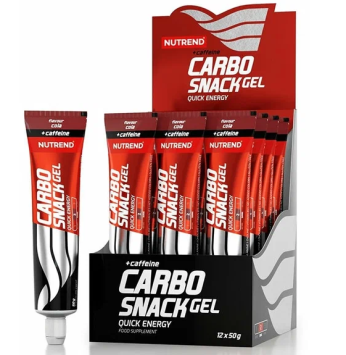 Карбоснек/Carbosnack Nutrend туба с кофеином 12 штук*50гр.