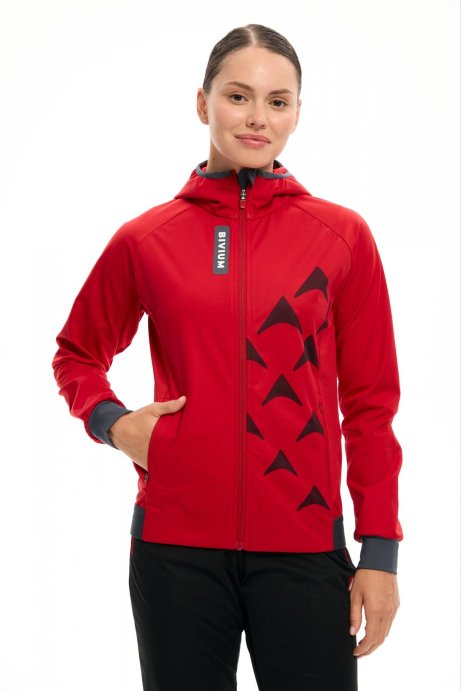 Куртка Bivium СноуРан 2.0 жен. красный