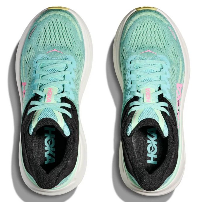 Кроссовки Hoka W Bondi 9 Blue Spark Mint Fluorite