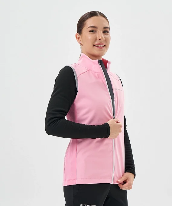 Жилет тренировочный Nordski Pro 2.0 Candy Pink W NSW625951