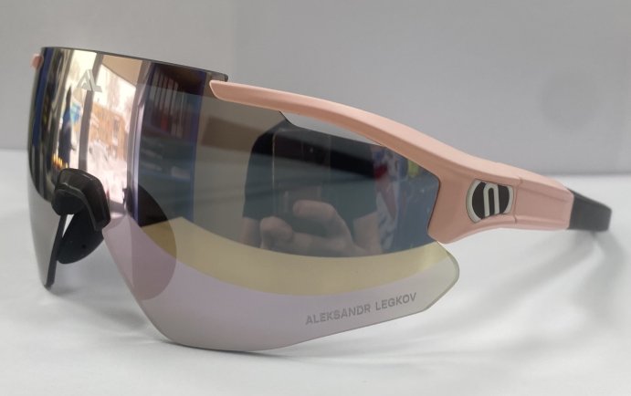 Очки NEON LEGKOV NOVA light pink mirror light pink (2 линзы)