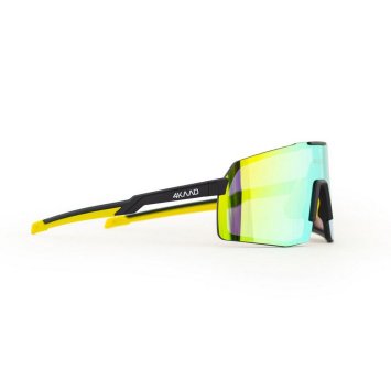 Очки 4KAAD BEAT RACE PHOTOCHROMIC, черн./желт. оправа, 1 доп. линза 0-3