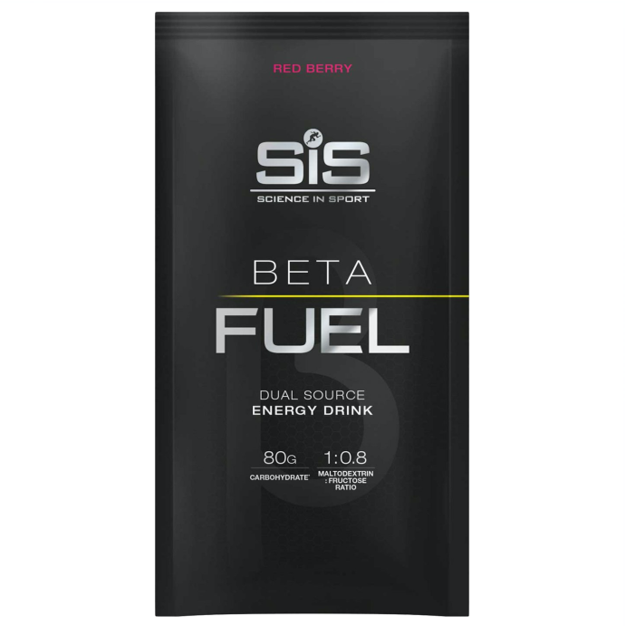 SIS POWDER BETA FUEL, напиток высокоуглеводный в порошке, вкус Красные Ягоды, 82 гр.