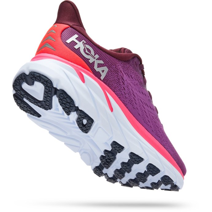 Кроссовки Hoka W CLIFTON 8 Grape Wine / Beautyberry в Твери