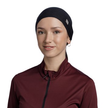 Повязка Buff CoolNet UV+ Half Solid Black 132294.999.10.00