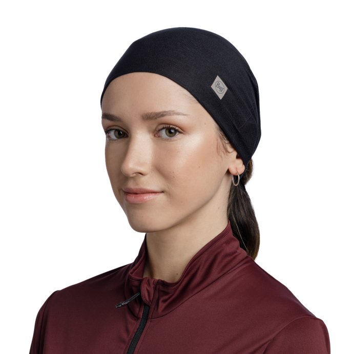Повязка Buff CoolNet UV+ Half Solid Black 132294.999.10.00