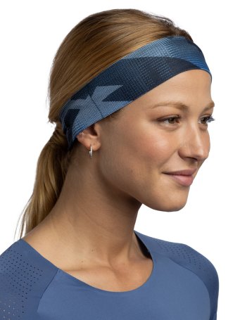 Повязка Buff CoolNet UV Slim Headband Ahin Azure 133785.720.10.00