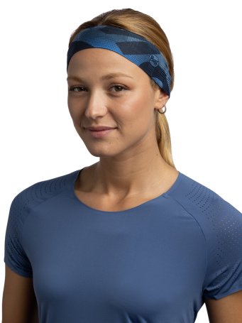 Повязка Buff CoolNet UV Slim Headband Ahin Azure 133785.720.10.00