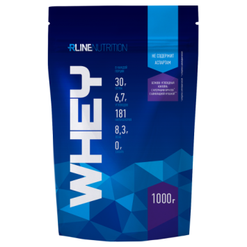 Сывороточный протеин WHEY 1000 гр. дойпак R-Line